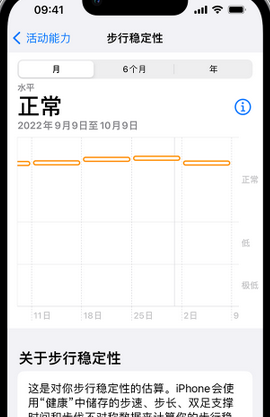 静宁iPhone手机维修如何在iPhone开启'步行稳定性通知'