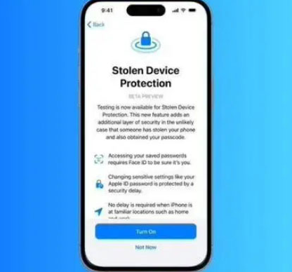 静宁苹果授权维修店分享被盗设备保护功能开启方法 